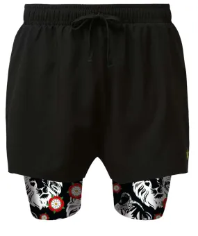 2 in 1 Double Layer Ultra Shorts | Lionheart