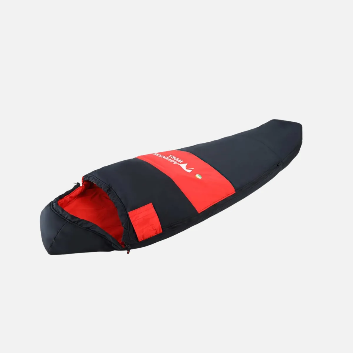 Adventure Worx Low Altitude Camping Sleeping Bag -Red/Black