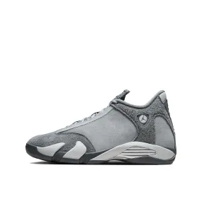 AIR JORDAN 14 RETRO "FLINT GREY" GS - FLINT GREY/STEALTH-WHITE