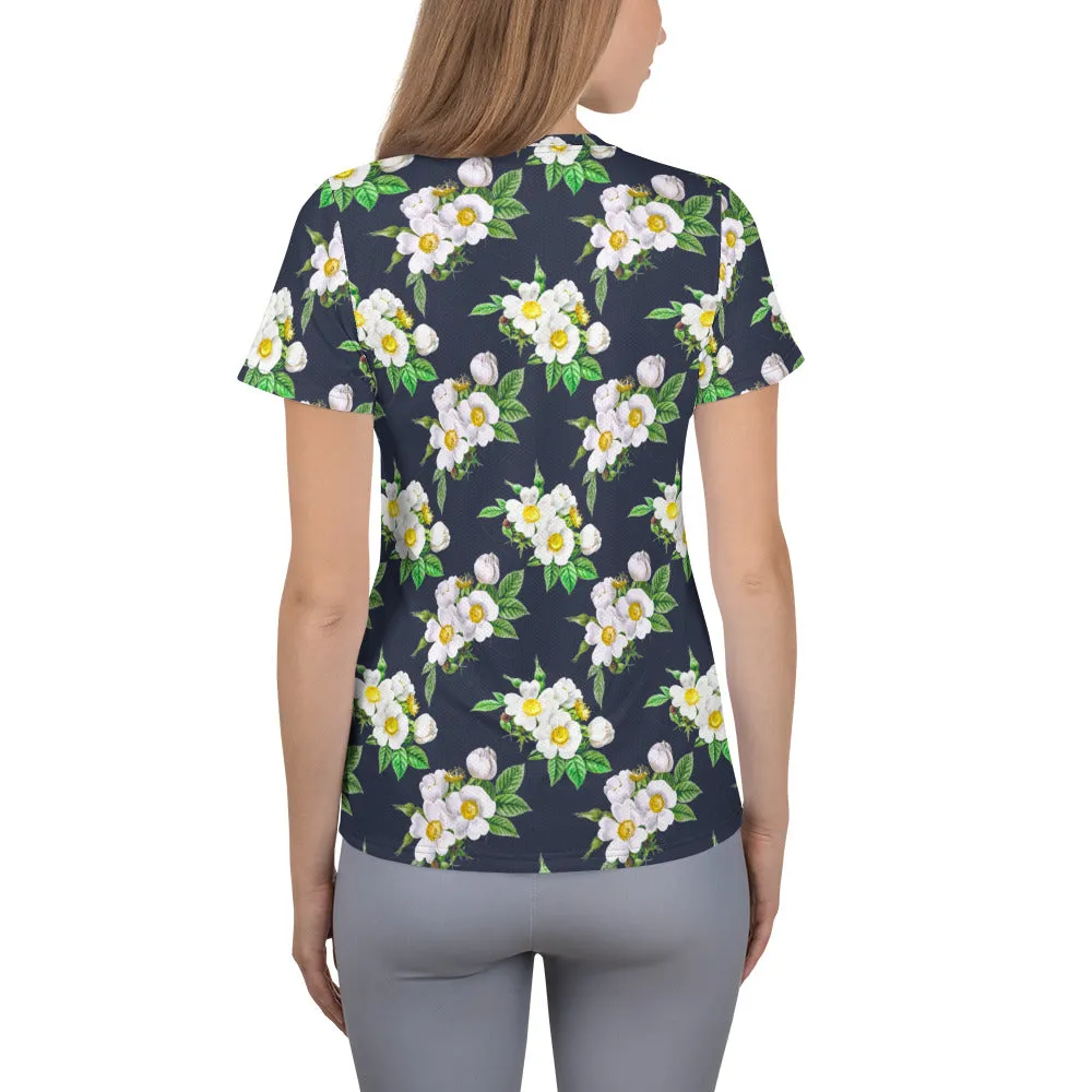 All-Over Print Women's Athletic T-shirt