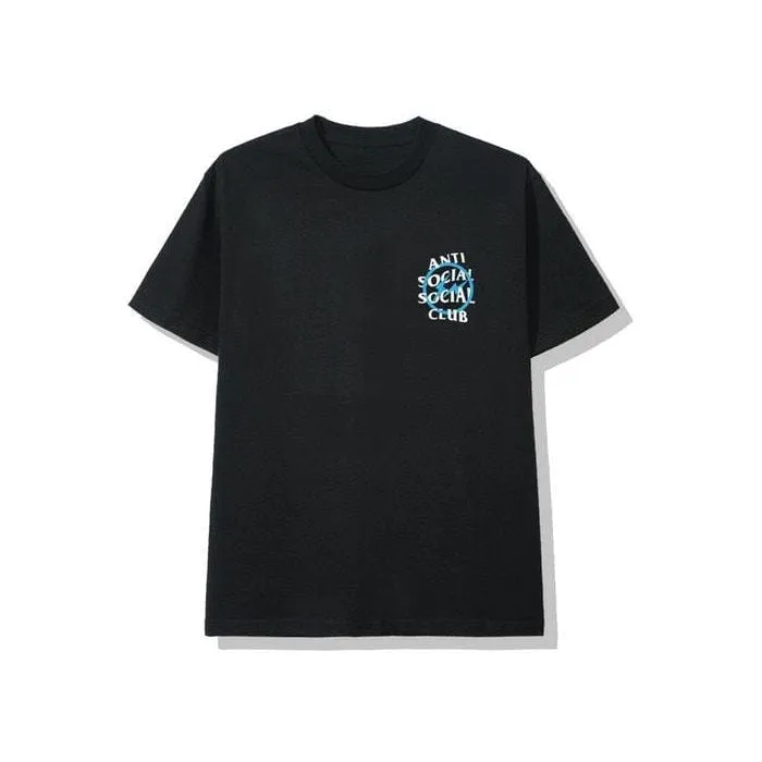 ANTI SOCIAL SOCIAL CLUB X FRAGMENT BLUE BOLT TEE BLACK ( DONT USE)