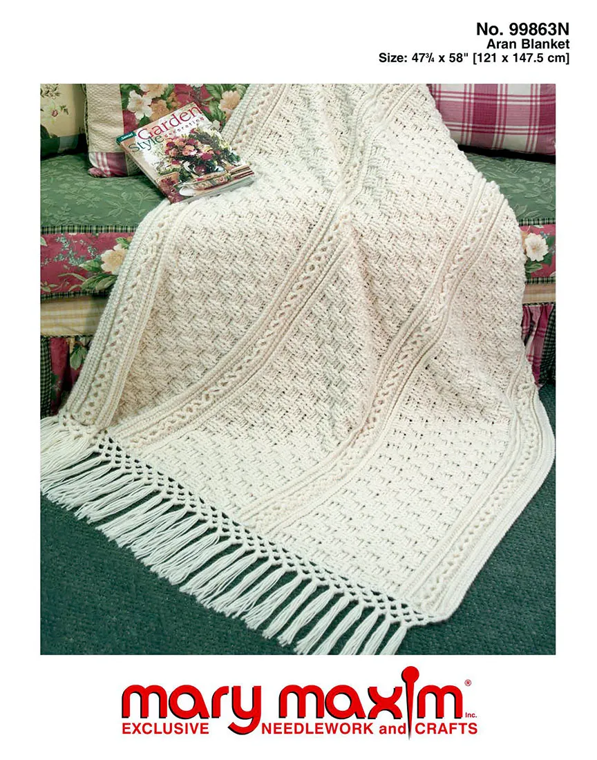 Aran Blanket Pattern