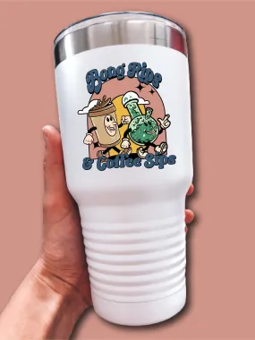 B--g Rips & Coffee Sips - UV TUMBLER