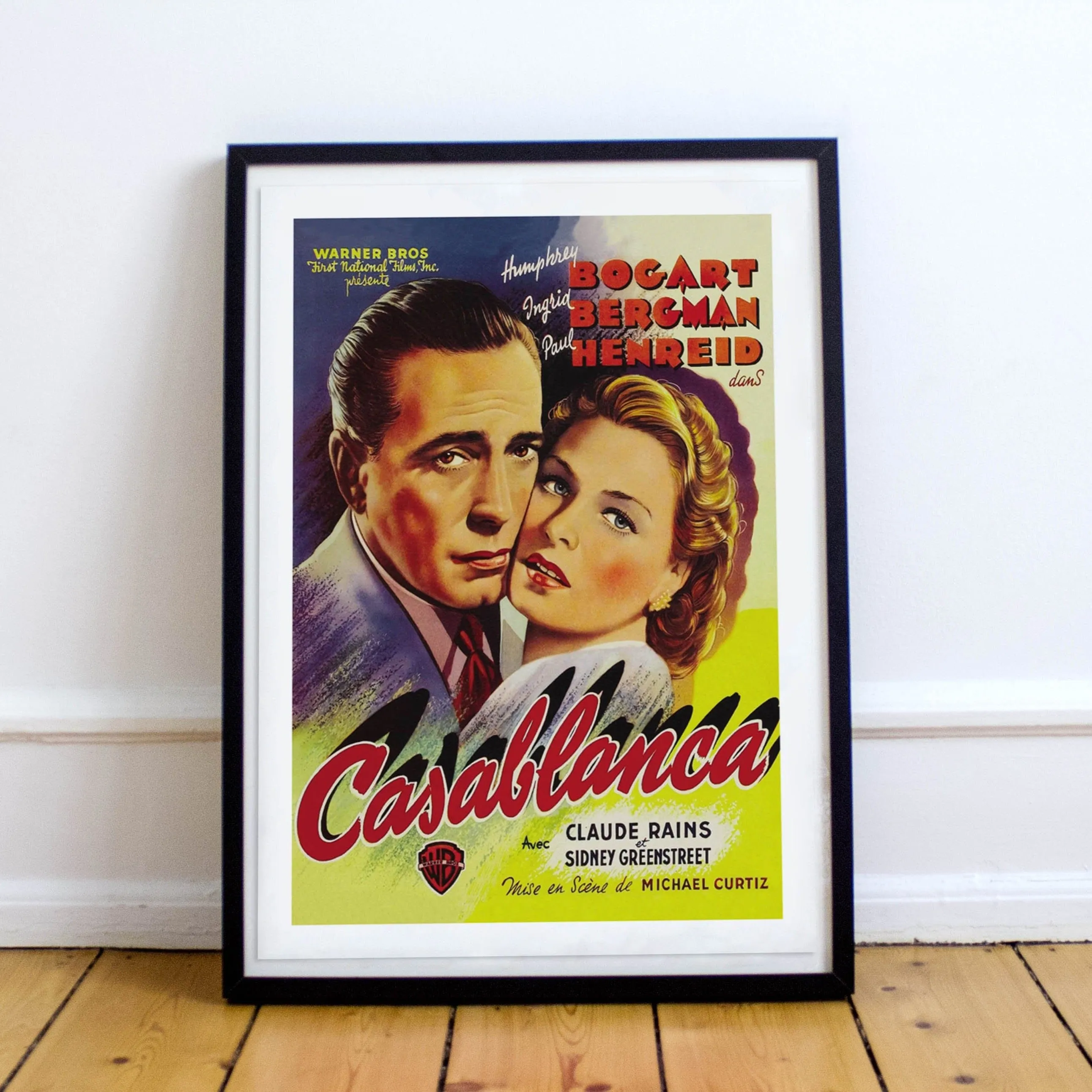 Bogart  from Casablanca Movie - Poster