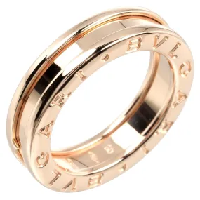 BVLGARI Ring K18 Pink Gold gold Be zero one B.ZERO1 XS 1 band Women 50 Used Authentic