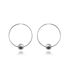 Bárbara Silver Hoops