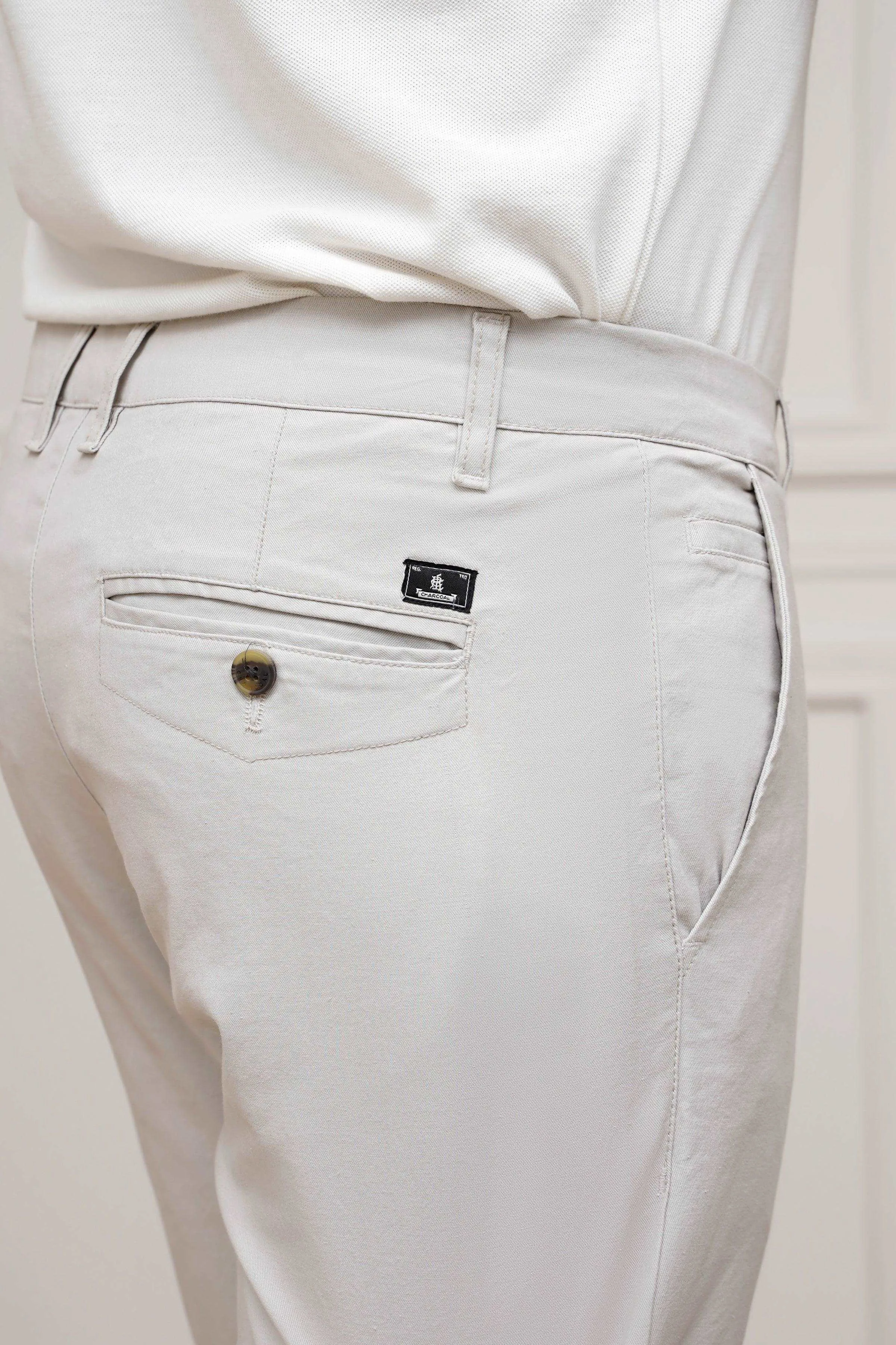 C PANT CROSS POCKET BEIGE