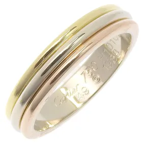 CARTIER Ring K18 Gold gold Three color Women 49 Used Authentic