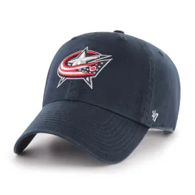 Columbus Blue Jackets CLEAN UP Snapback NHL Cap by 47 Brand