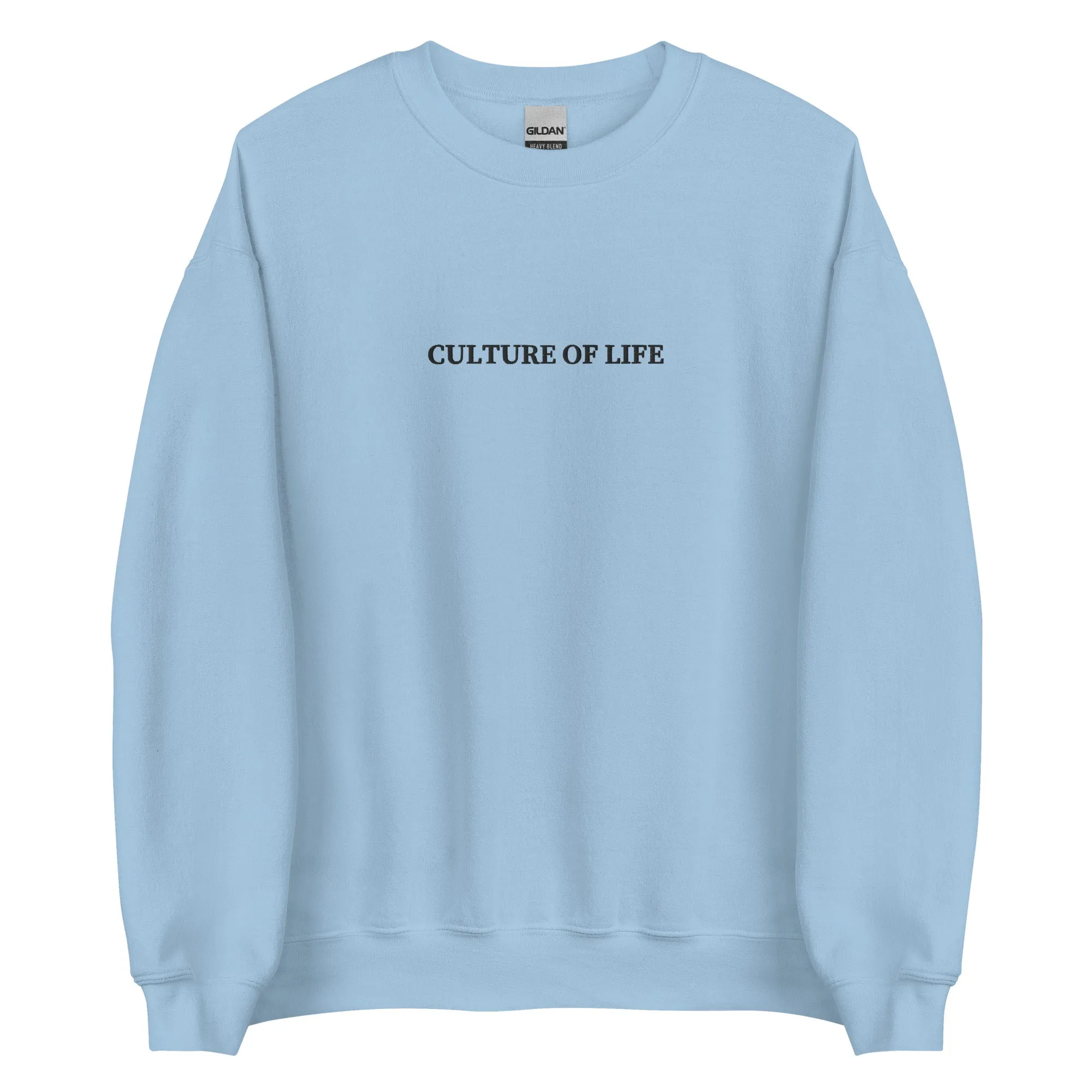 Comfy Culture of Life Crewneck