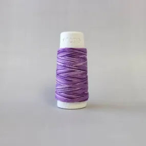 Cosmo Hidamari Sashiko Variegated Thread 30 Meters Blueberry Yogurt # 89-403