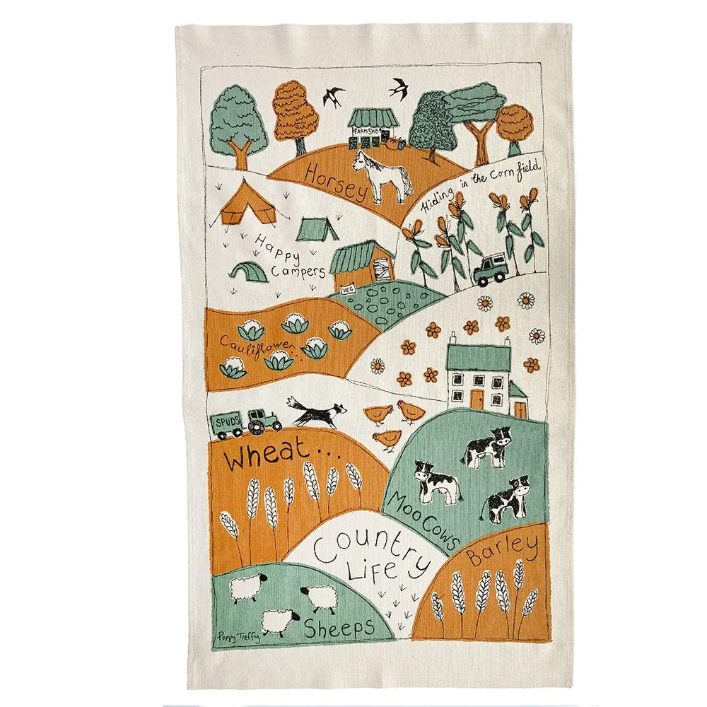 Country life Tea Towel