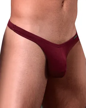 Doreanse 1392-brd Euro Thong Bordeaux