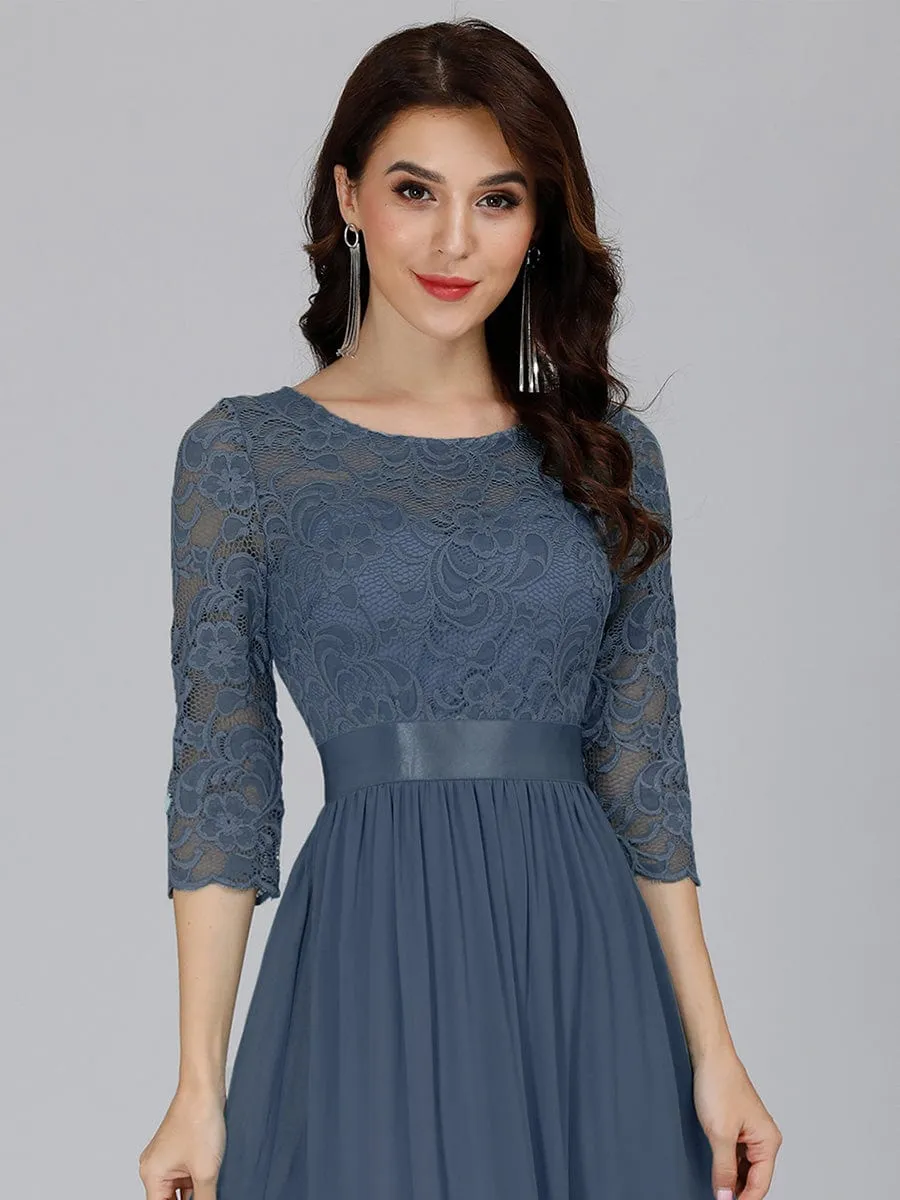 Dusty Navy Concert Dresses