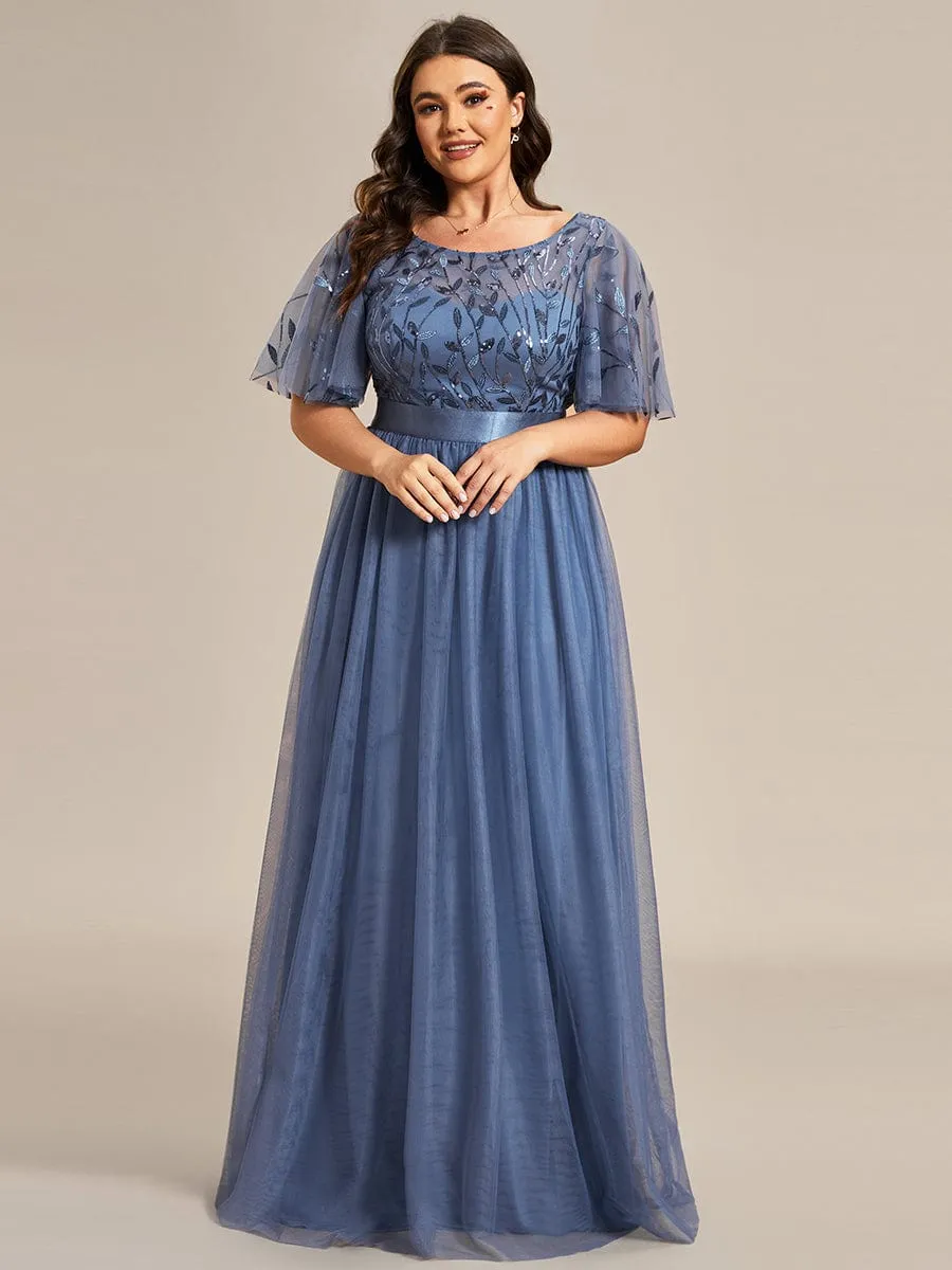 Dusty Navy Concert Dresses