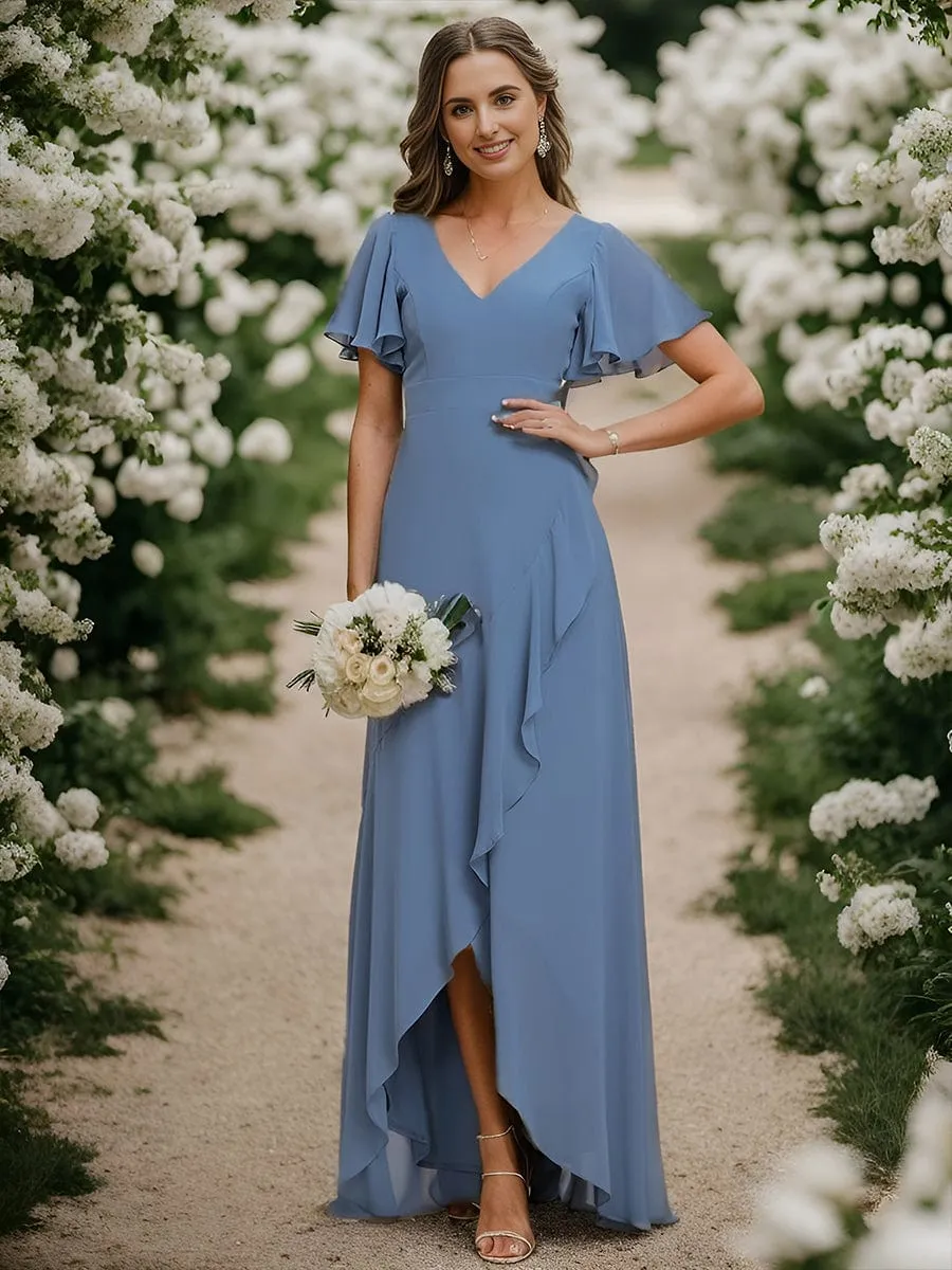 Dusty Navy Concert Dresses