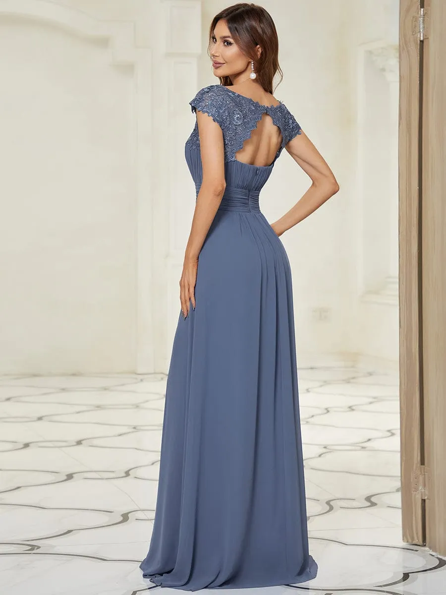 Dusty Navy Concert Dresses