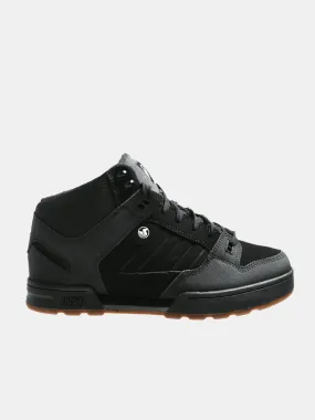 DVS Militia Boot - Black / Black Leather / Gum Nubuck