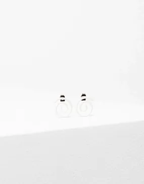 Elk - Kela Earring White