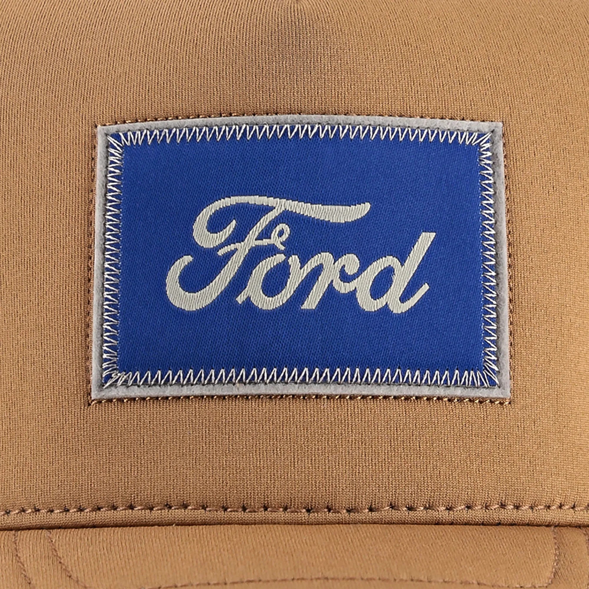 Ford Script Logo Square Patch Hat