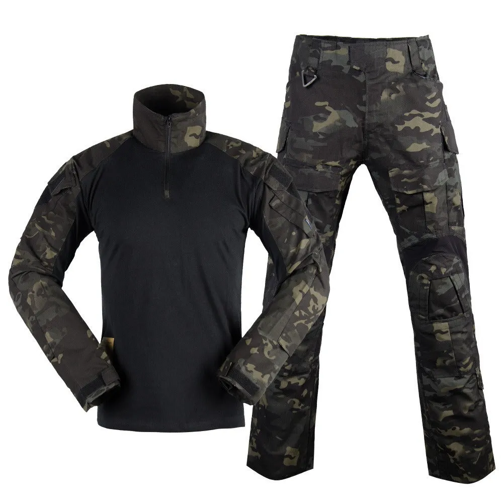 G3 frog suit tactical suit Long sleeve  training uniform camo