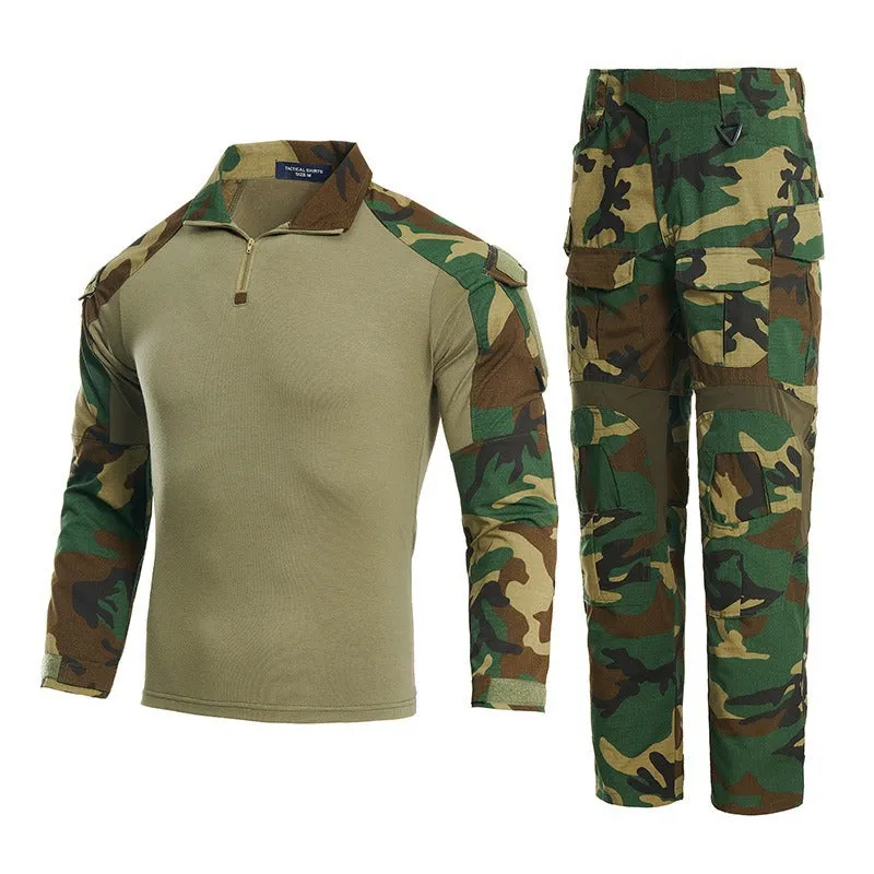 G3 frog suit tactical suit Long sleeve  training uniform camo