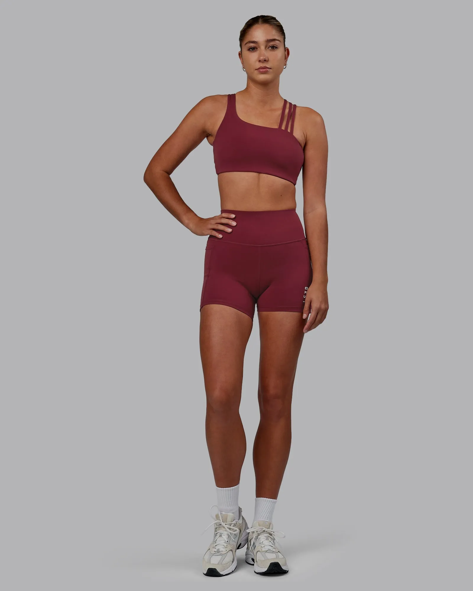 Galvanise Sports Bra - Cranberry