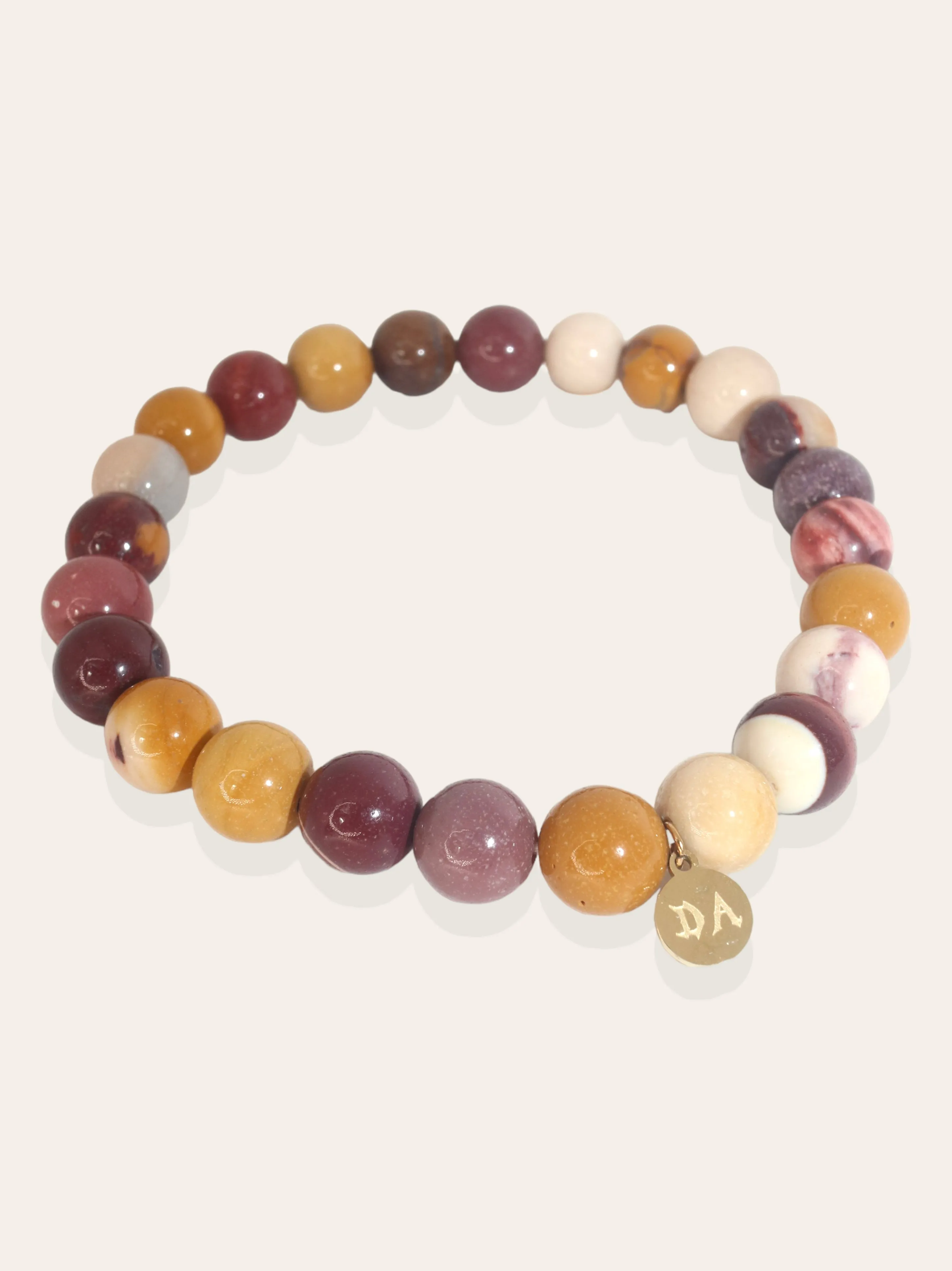 Gemstone Charm Bracelet