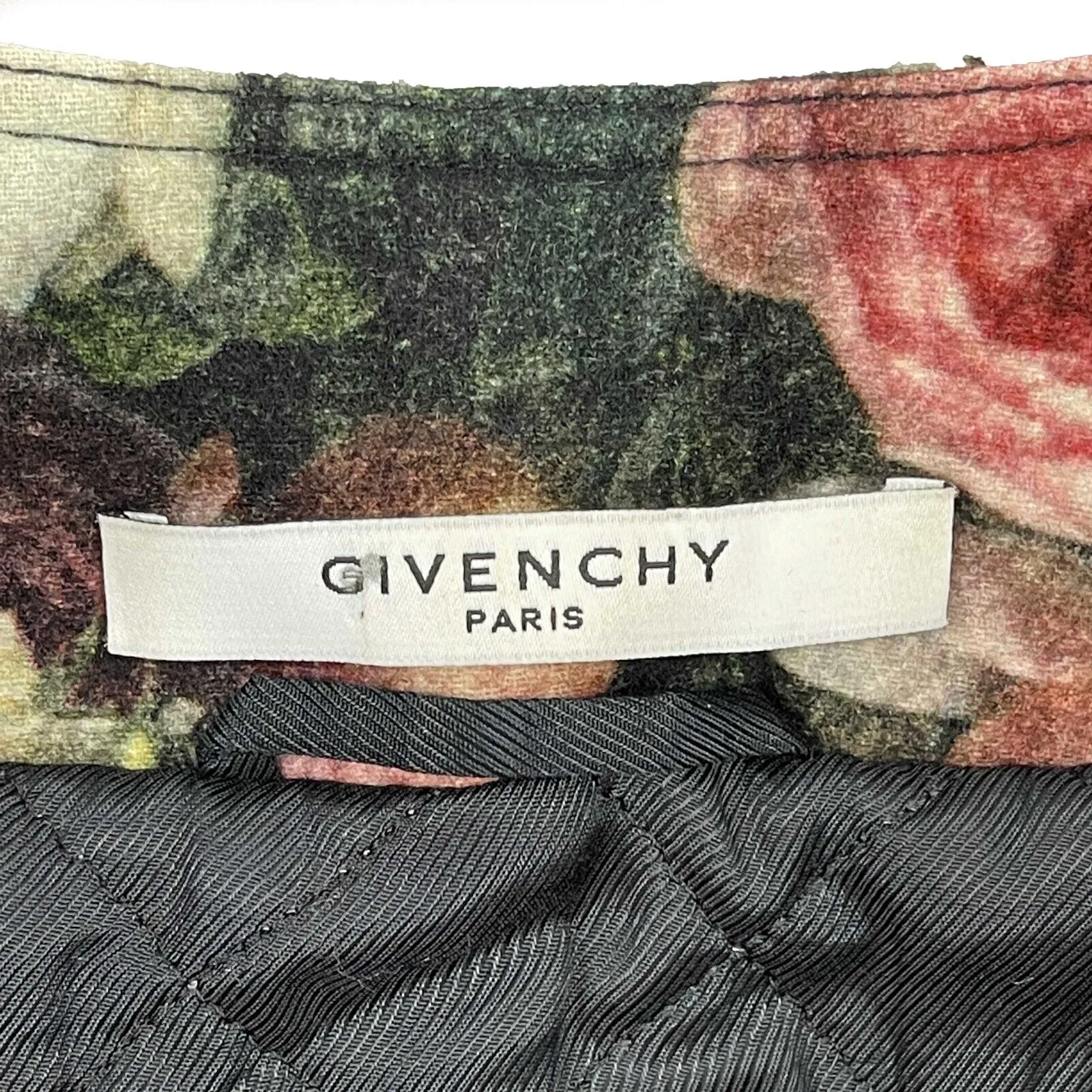 Givenchy - Pristine - Floral Wool Bomber / Silver Hardware - 36 - US S - Jacket