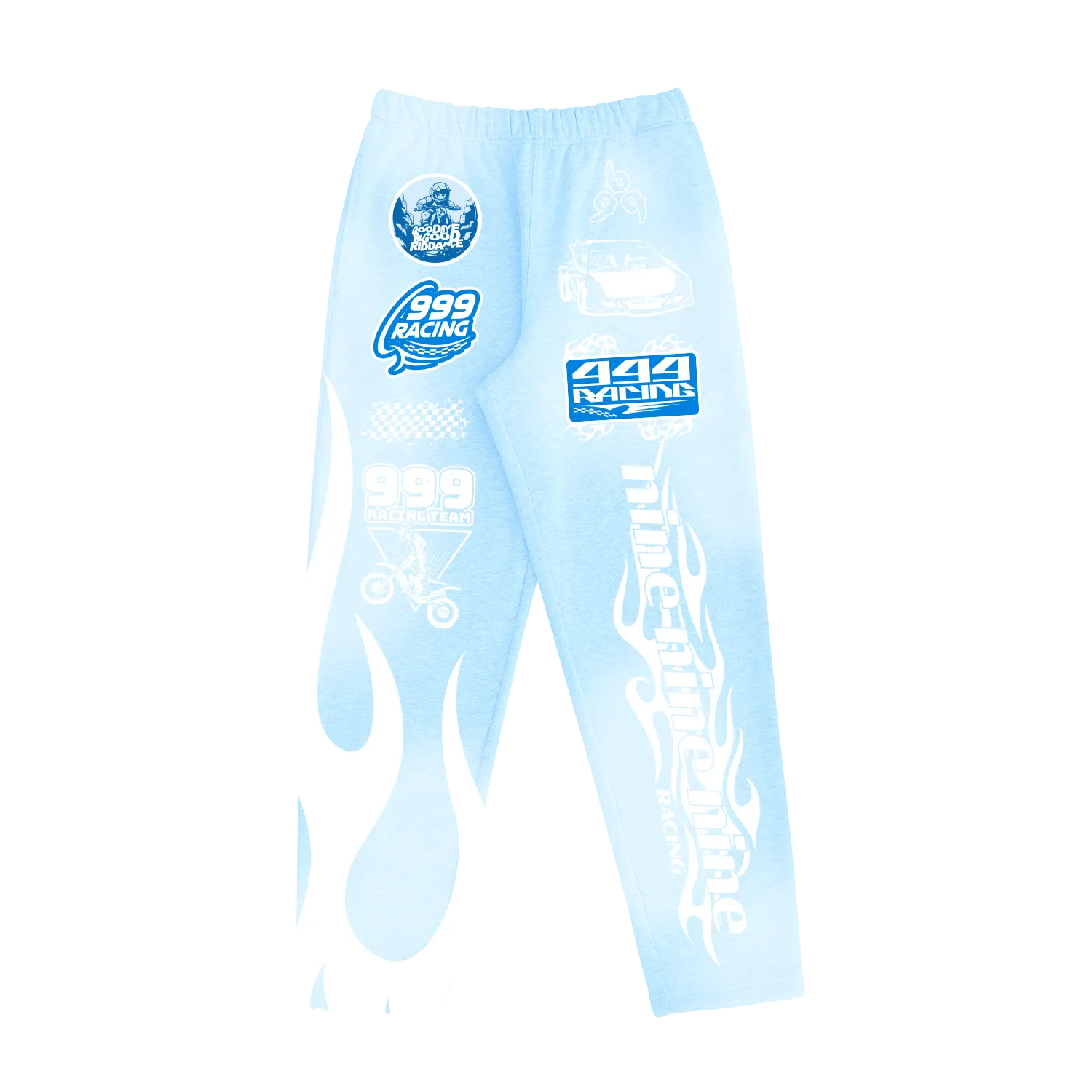 GOODBYE SKY RACE STRAIGHT LEG SWEATPANT