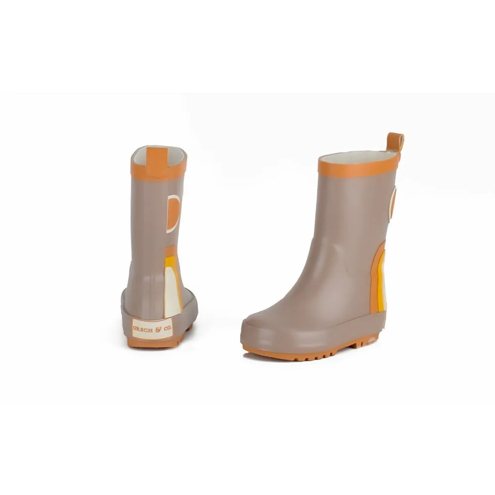 Grech & Co. Childrens Rain Boots - Stone