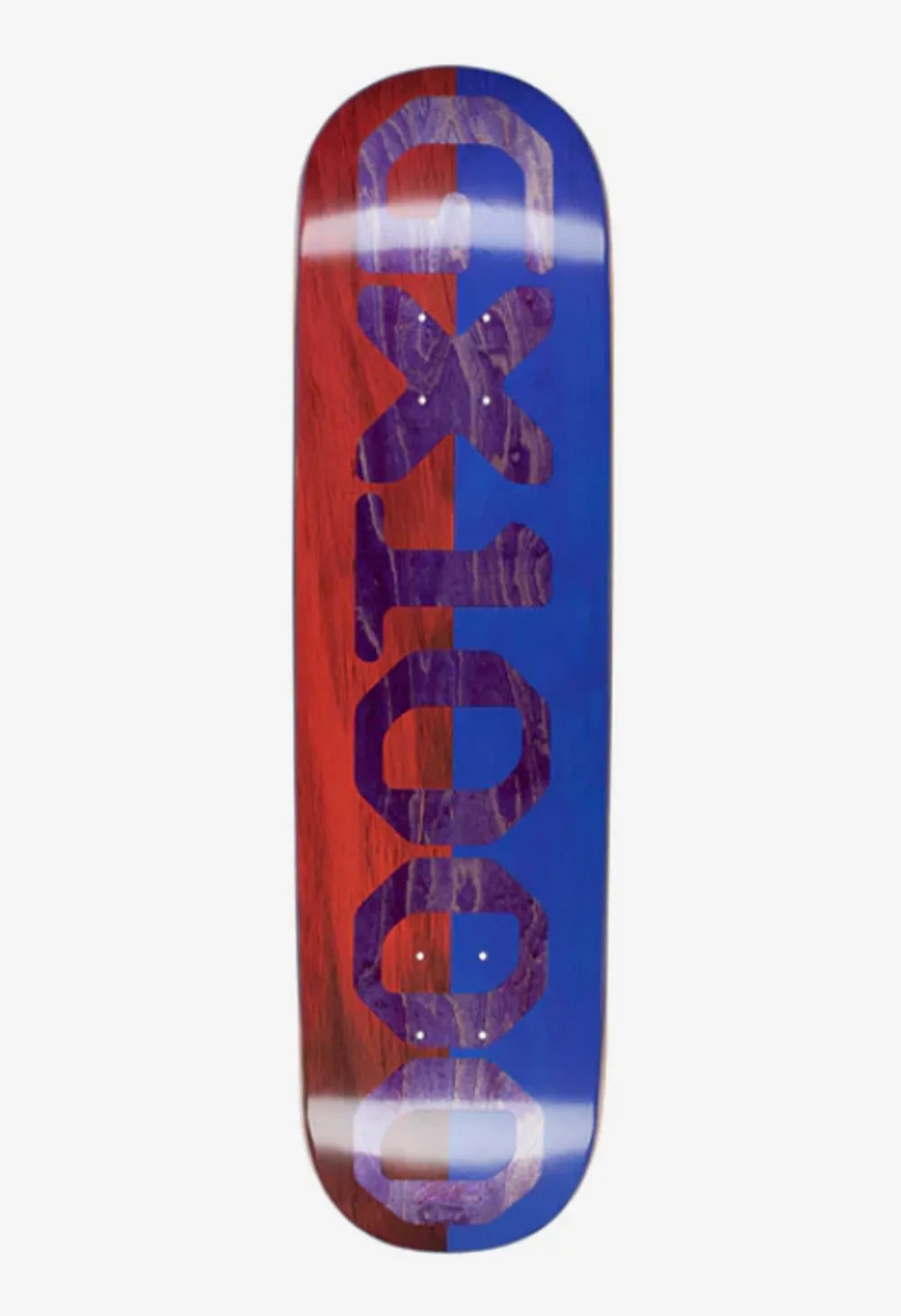 GX1000 SPLIT VENEER RED/BLUE 8.25 DECK