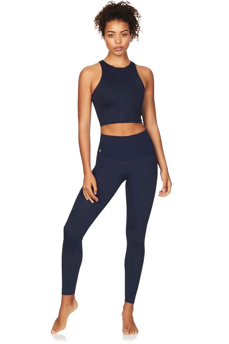 Havana Compression Legging in Navy