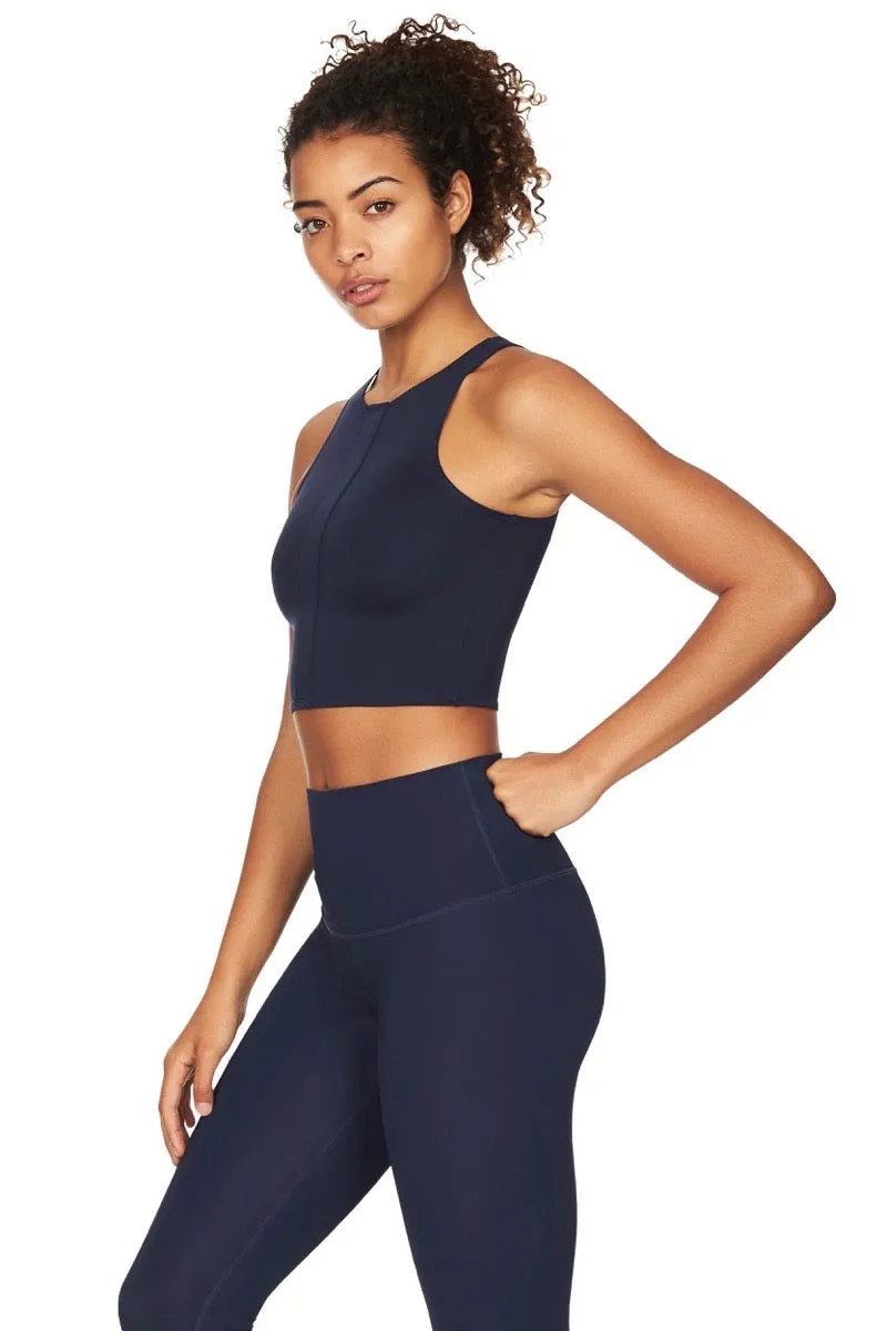 Havana Compression Legging in Navy