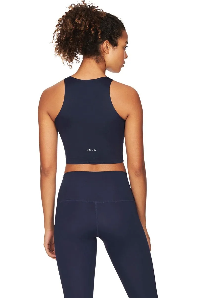 Havana Compression Legging in Navy