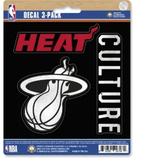 HEAT Culture Decal 3 Pack