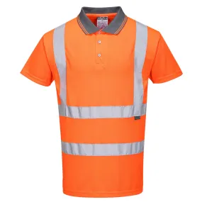 Hi Vis Polo Shirt Short Sleeve