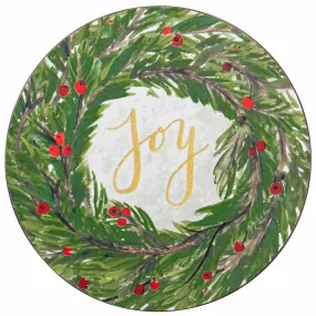 Joy Round Art Coasters - Set of 4