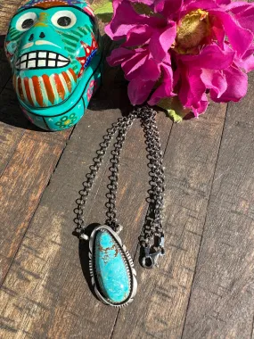 Kingman Teardrop Necklace #4