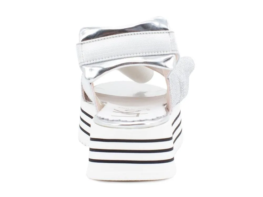 L4K3 Sandal Notturno Silver B35-SAN