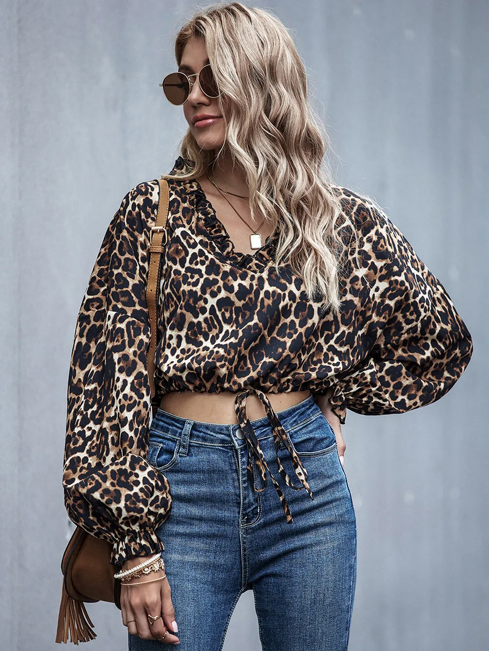 Leopard Print Top