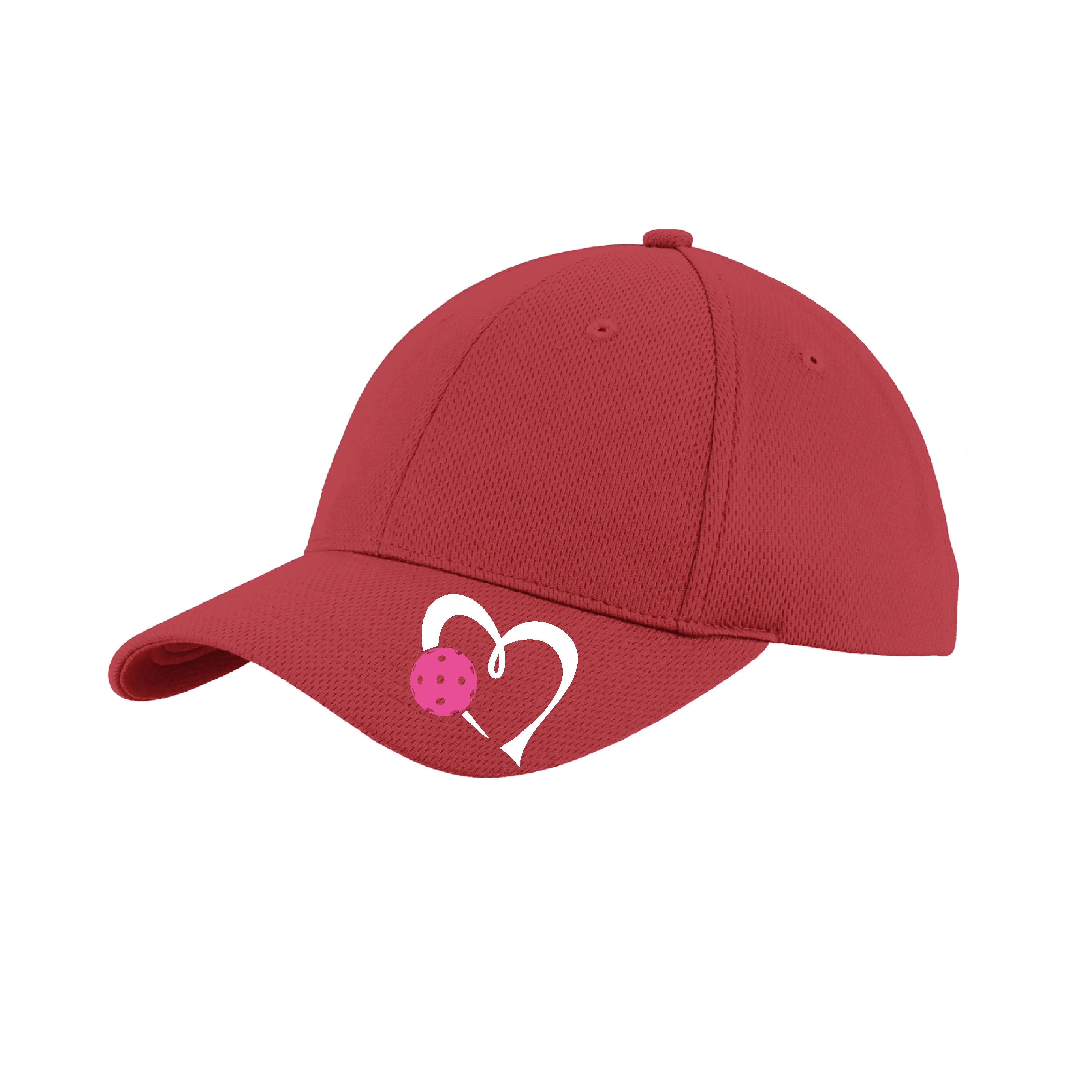 Love Pickleball (Purple) Customizable | Pickleball Hat | Moisture-Wicking 100% Polyester