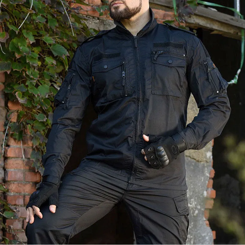 Military Training Uniform Long Sleeve Outdoor Tactical Uniform