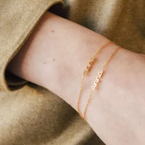 Petite Tiny Name Bracelet