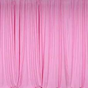 Pipe & Drape with Light Pink Curtain