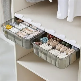 Punch Free Drawer Type Underwear Socks Storage Box