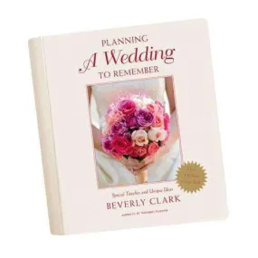 "Planning a Wedding to Remember" Wedding Planner by Beverly Clark (Pack of 1)