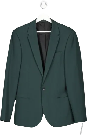 River Island Green Single Breasted Blazer UK 40" CHEST