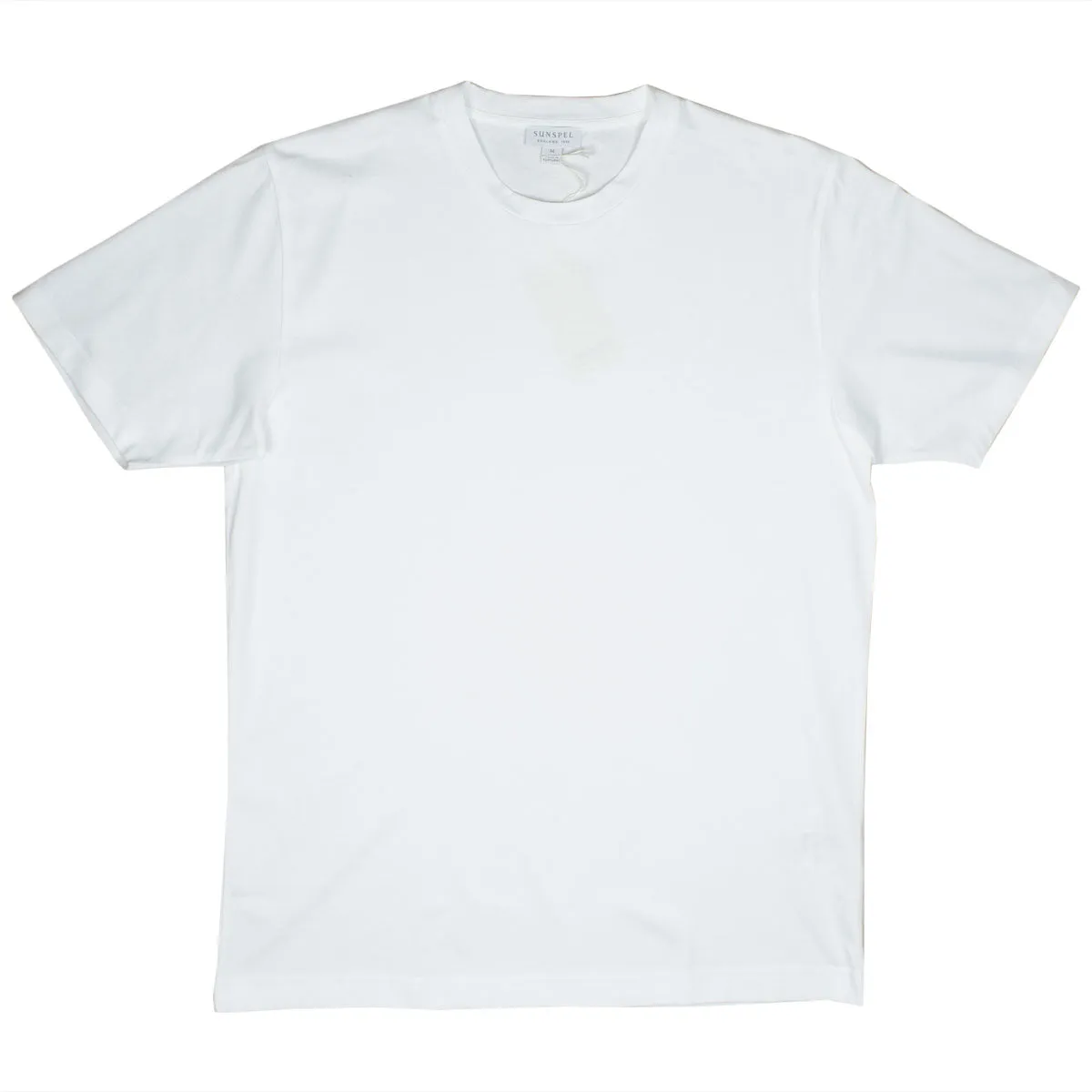 Sunspel - Short Sleeve Riviera Crew Neck T-shirt - White