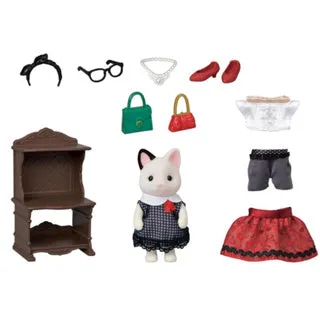 SYLVANIAN Families Mode Speelset Tuxedo Kat- 5462